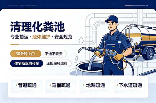 沙洋清理化粪池